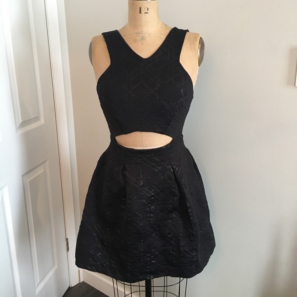 bebe Dresses & Skirts - Bebe cutout bubble dress